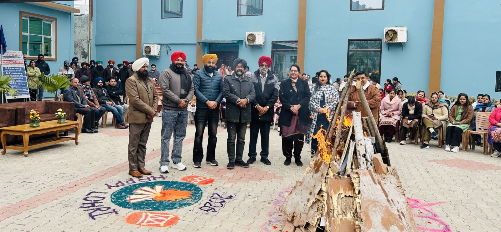 Lohri festival celebrated in Bella College